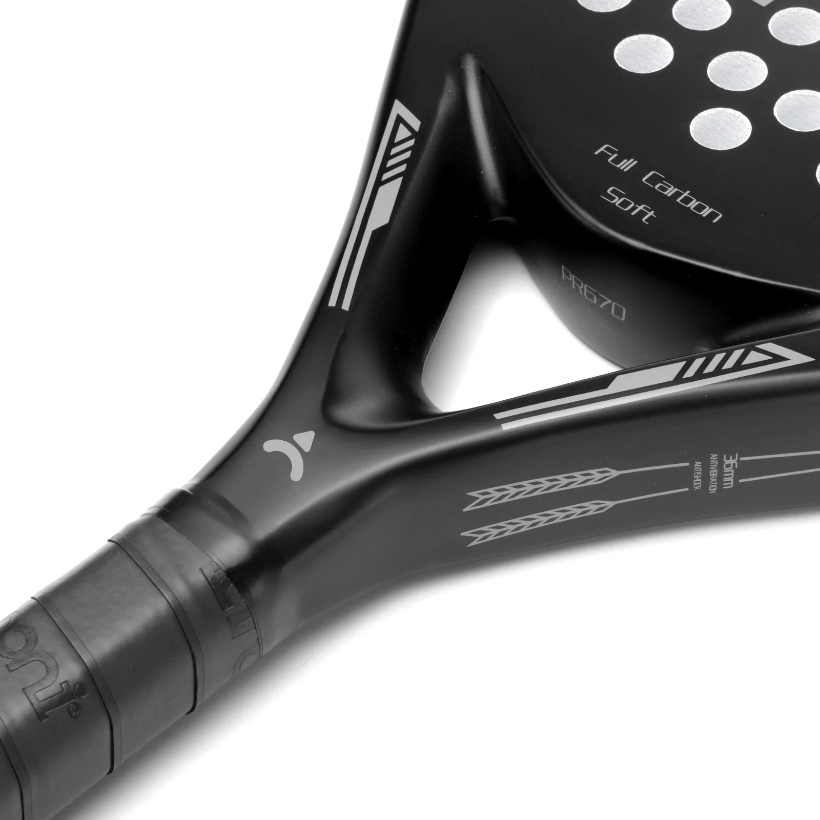 Padel Tennis Rackets,Paddle Tennis Racquets Carbon Fiber with EVA Memory Flex Foam Core,Paddle Racket Lightweight for Pop Tennis Image secondaire du produit