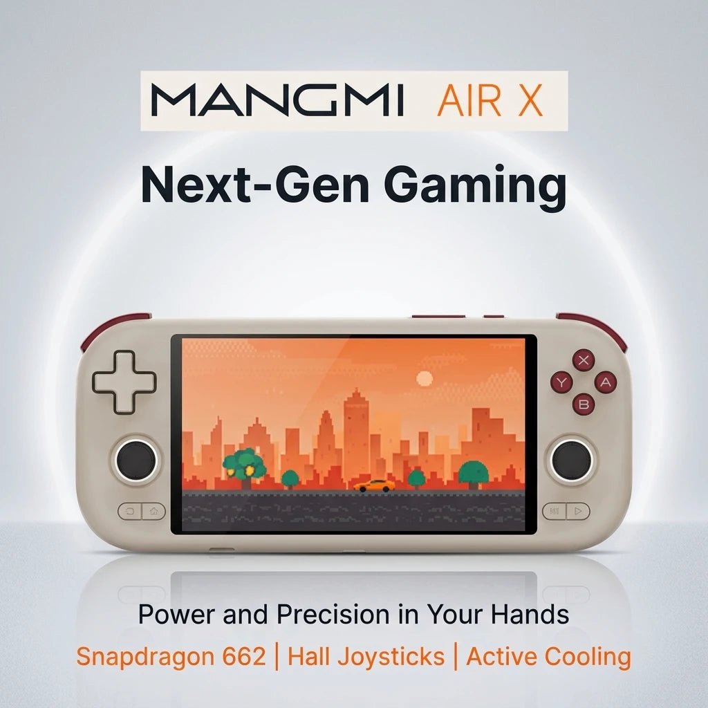 MangMi Air X Game console Android 5.5 inch 1080P 11 touch screen IPS 5000mAh Hall effect Joystick trigger portable game consoles