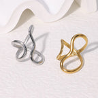 LATS Stainless Steel Gold Color Rings for Women Men 2024 Colorfast Popular Party Personalized Exaggerated Charms Jewelry Gifts