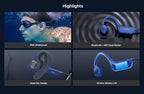 DOOGEE BoneBeat Swim Lite Bone Conduction Sports Headphones Bluetooth 5.4 Wireless Earphone Waterproof Headset For swimming