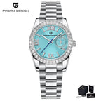 PAGANI DESIGN 2026 New 32MM Women's Wristwatch Elegant Luxury Quartz Watch For Women Fashion Waterproof Watches Sapphire Clock