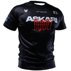 2026New Askari Men's Boxing Tight T-shirts Summer Sports Quick Dry Ice Sensation Tight-fitting Gym T-shirts Outdoor Training Top