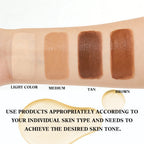Sunless Tanning Serum - Buildable Natural Glow, Streak-Free Formula for All Skin Tones. Moisturizing & Non-Irritating.