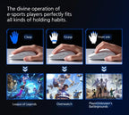 MCHOSE L7 Ultra+ Medium Large Hand Mouse Game E-Sports Paw3950 Wireless Three Mode Lightweight Office Dual-Drive Computer Mouse