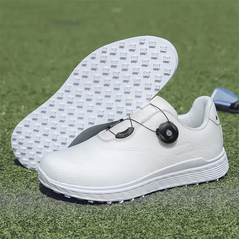 2026 New Good Quality Golf Training Shoe Men Rotating Buckle Designer Sneakers For Man Breathable Mens Outdoor Sports Shoes