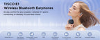 T17-T Karaoke Machine And Bluetooth earphones,Portable Speaker with LED Lights for Kids and Adults,Supports Bluetooth/USB/TF/AUX