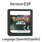 Pokemon Series DS Game Cartridge Video Game Console Card HeartGold SoulSilver Diamond Platinum Pearl Multilingual for NDS 3DS
