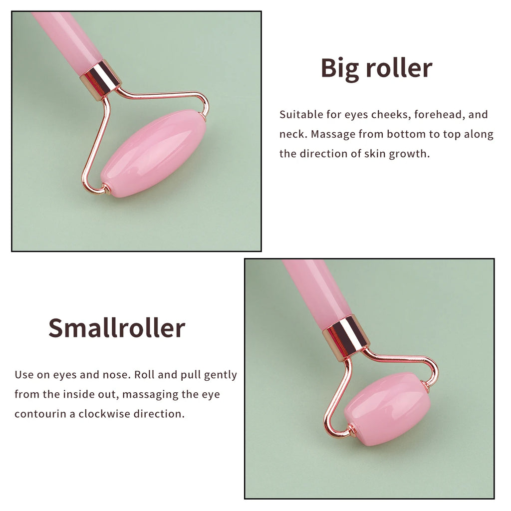Double Chin Reducer Massage Roller Gua Sha Face Roller Facial Roller Skin Care Tools  Resin Facial Massage For Face, Eyes, Neck