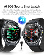 ECG High-end Health Smart Watch Men Blood pressure lipids bloodoxygen Body analysis Uric acid Health Tracker Smartwatch Men lady