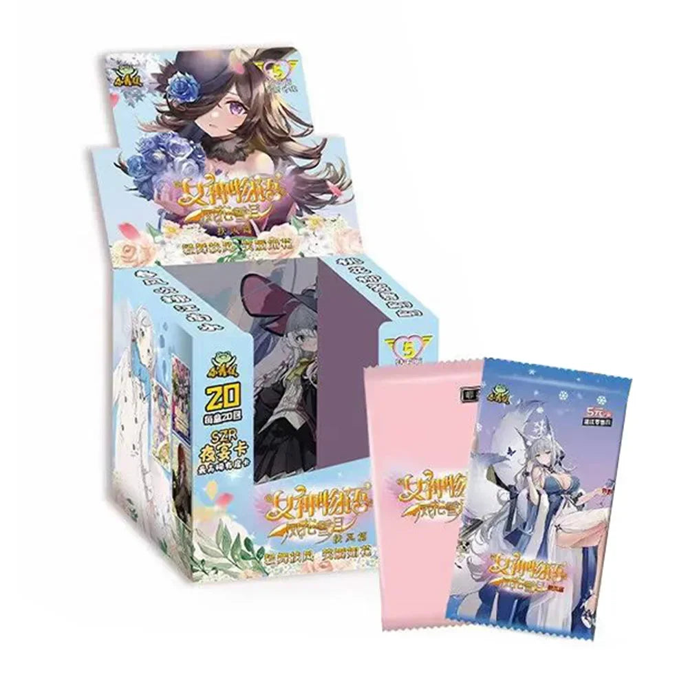 New Goddess Story Card Fufeng Chapter Colorful FlashCard Anime Character Collection Card Games Toys Child Gifts