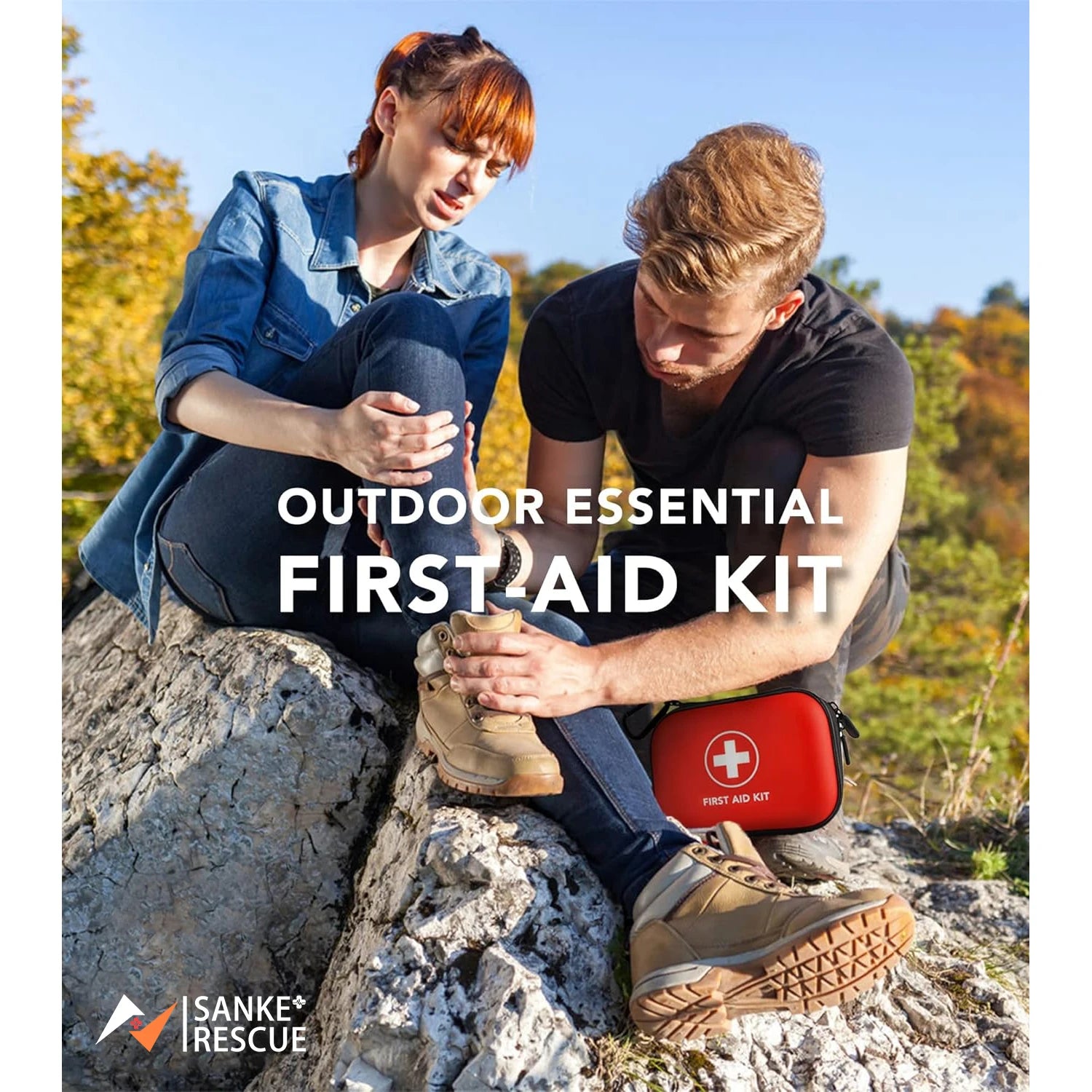 First Aid Kit Multi-purpose Emergency Medical Portable Medical Bag Outdoor Multi-functional Home Emergency edc Camping Hiking Secondary image