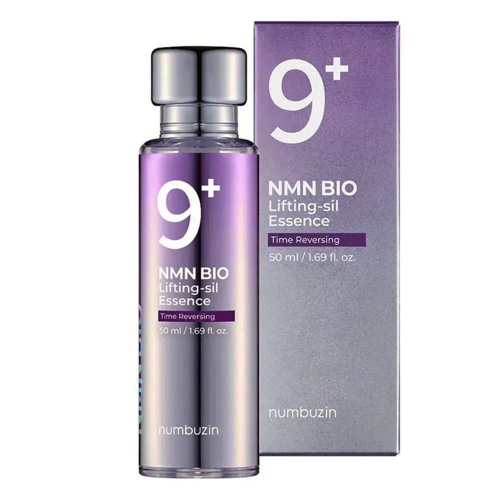 orea Numbuzin NO.9 NAD+ BIO Set - Lifting-sil Mask NMN Essence Retinol Eye Cream, Time Reversing Lift Firm Brighten Skin Care