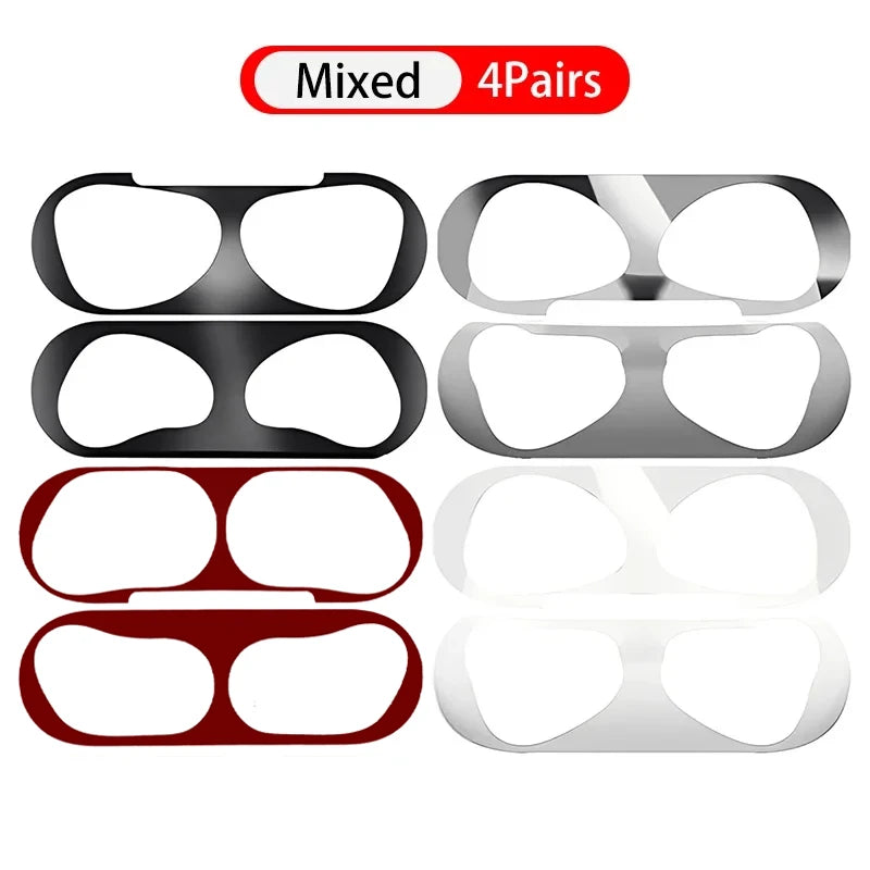 Metal Dustproof Film for Airpods Pro 3 Guard Sticker Anti-Scratch Protectors Decal Ultra Thin for Airpod Pro3 Case Accessories