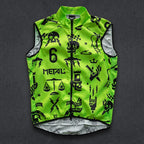 Twin Six Cycling Vest Man Sleeveless Windproof Waterproof Apparel Ropa Ciclismo Top Roadbike Uniform Lightweight Bicycle Maillot