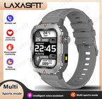 LAXASFIT New Men's Smart Watch LED Flashlight Outdoor Sports Smart Watch Wristwatch Health Monitoring Smart Watch