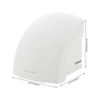 Electric Hand Dryer, Commercial Compact Air Hand Dryer, Automatic Hand Air Dryer  White 220-240V