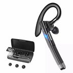 YYK-520 Wireless Headphones Business Bluetooth 5.3 Earphones Hands-free Call Mic Noise Cancelling Headset Earbuds for Driving