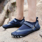 Men Women Water Shoes Quick Dry Non-Slip Five Finger Shoes Outdoor Wading Swimming Barefoot Aqua Shoes Lightweight Sneakers