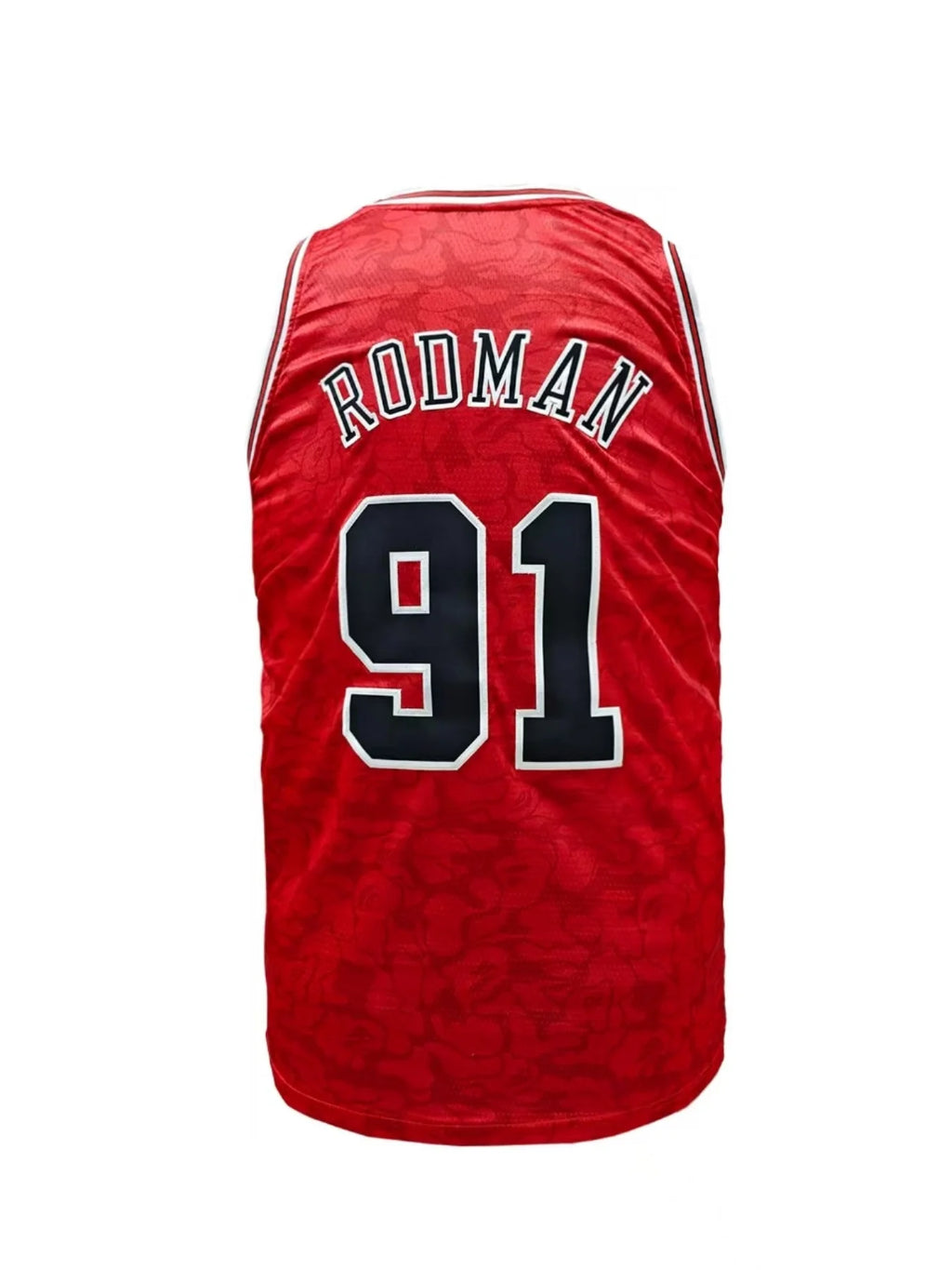 Mens Stripes Basketball Sports Jersey, Breathable Sleeveless Pattern Embroidery Sweatshirt Training Competition Sports Uniforms