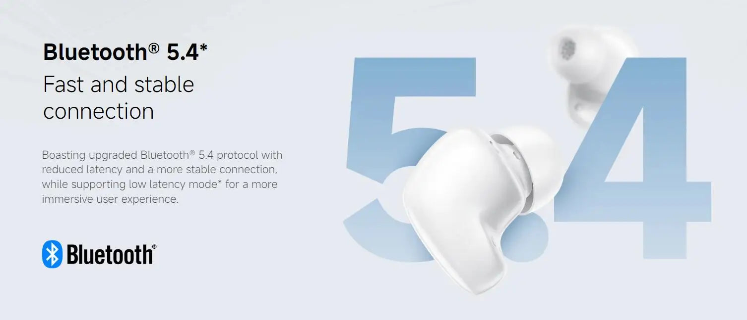 Xiaomi Redmi Buds 6 Play Wireless Bluetooth Earphone, AI Noise Reduction, Touch control Wireless Earphone, Long Endurance BT5.4