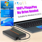 3760+ 3D/AAA Games for PS4/PS3/PS2/Switch/WII/WIIU/N64/DC etc Portable 500GB Launchbox External Gaming Hard Drive for Windows PC
