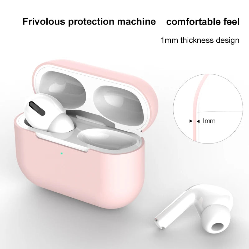 For Airpods 3 Silicone Cover Case for Airpod 3 Wireless Bluetooth Air Pod Case Earphone Accessories Image secondaire du produit
