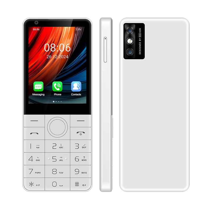 DOOV R77 Pro 4G Smart Touch Screen 2.8“ 3GB+32GB Android 5MP Camera Whatsapp Russian Multilingual Keyboard Smart Button Phone