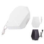 Wall Mounted Hand Dryer Automatic Sensing 45℃ Hot Wind Electric Hand Dryer for Bathroom Toilet Wall Mounted Hand Dryer