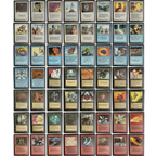 Whole Set TCG Cards for Home Play Proxy magical power9 beta fetch lands VMA dual  shock land The One Ring gathering Sol Ring