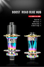 2024 KOOZER XM490 PRO BOOST Mountain Bike Hubs Steel shaft Sealed Bearing 148x12MM 110x15MM 141x5MM 28H 32 Holes Noise hub