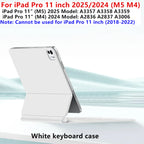 TouchPad Magic Keyboard for iPad Air 11 13 M4 2026 M3 M2 iPad 10 10th Air 4 5 6 iPad Pro 11 12.9 13'' M5 M4 Smart Cover Backlit