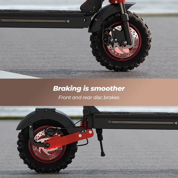 iScooter iX5S EScooters 48V15Ah Battery 1000W Motor EABS Braking System Electric Scooter 11" off-road Tire Aldult City E-Scooter