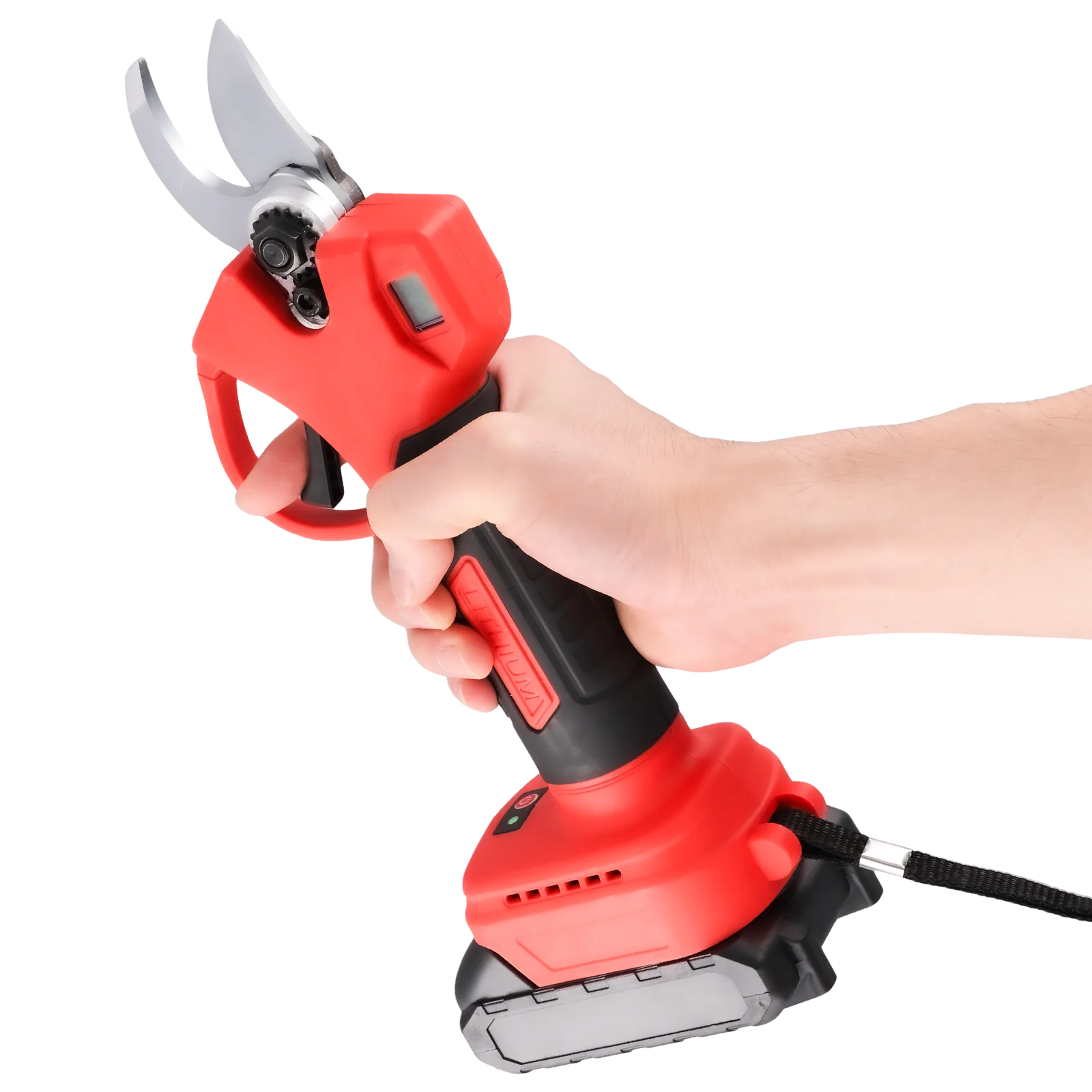 Podofo Brushless Electric Pruning Shears 2.5-Inch Cordless Garden Branch Cutter Battery Powered Shrub and Tree Trimming Tool for Landscaping Orchard Yard Maintenance