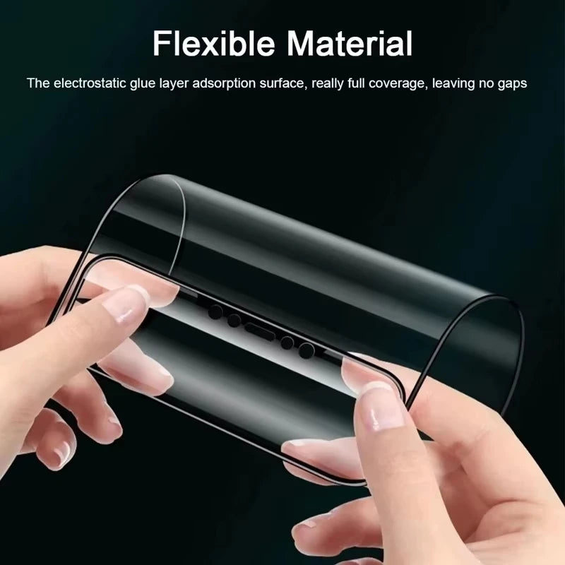 2PCS Privacy Ceramic Film For iPhone 17 16 15 14 11 13 12 Pro Max Air 16e 15 14 16 Plus XS Max XR X 7 8 SE 2020 Screen Protector Secondary image