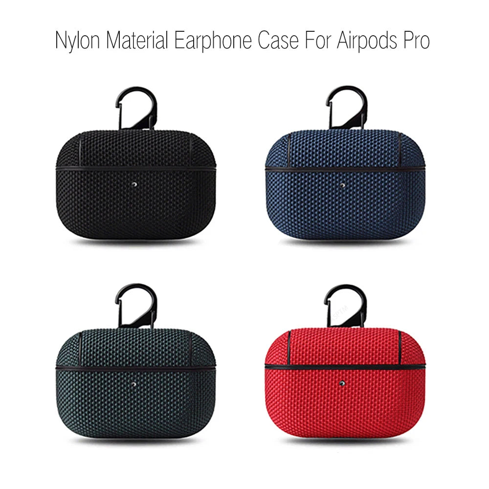 Case for Airpods Pro 2 nylon For AirPods Pro Textile Cloth Air pods 3 2 Airpod pro anti Fingerprints protector for Airpods 3 2 1 Image secondaire du produit