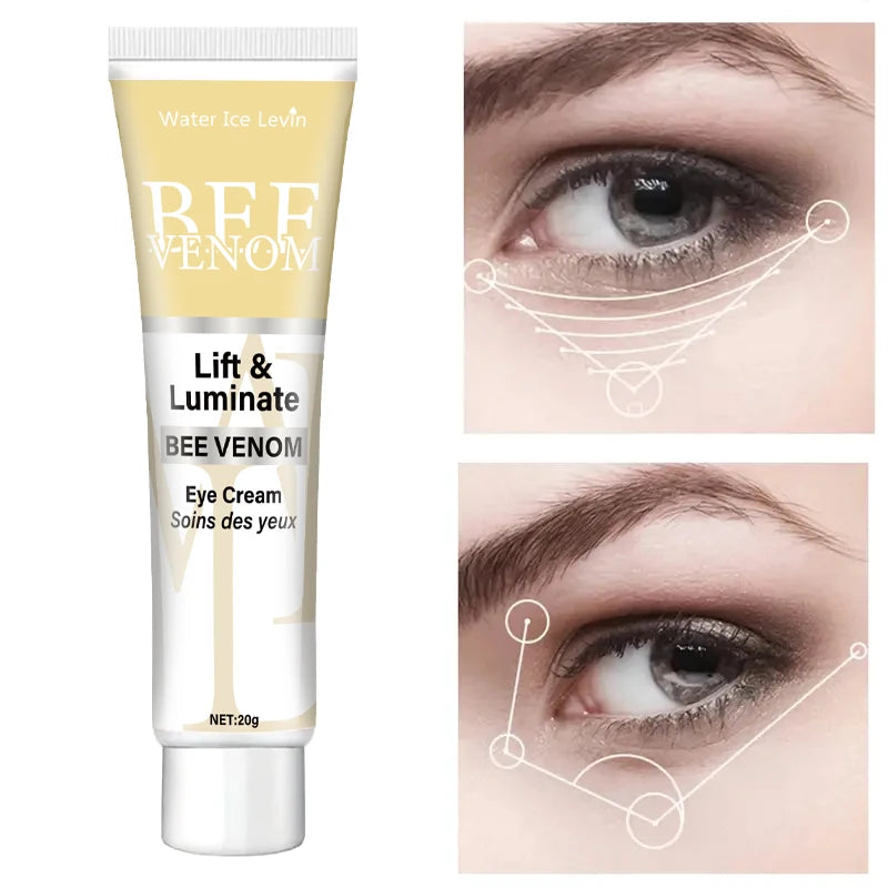 20 Grams of Hose Bee Venom Eye Cream, Eye Care, Suitable for Facial and Lip Circumference Around the Eyes, Moisturizing the Eyes, Stable the Status of the Eyes, and Clear Eyes