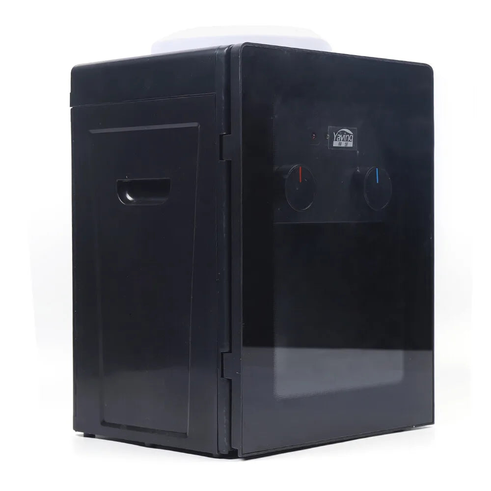 Hot Cold Electric Water Dispenser, 3kg Compact Desktop Water Cooler, Stainless Steel Inner Tank for Home Office