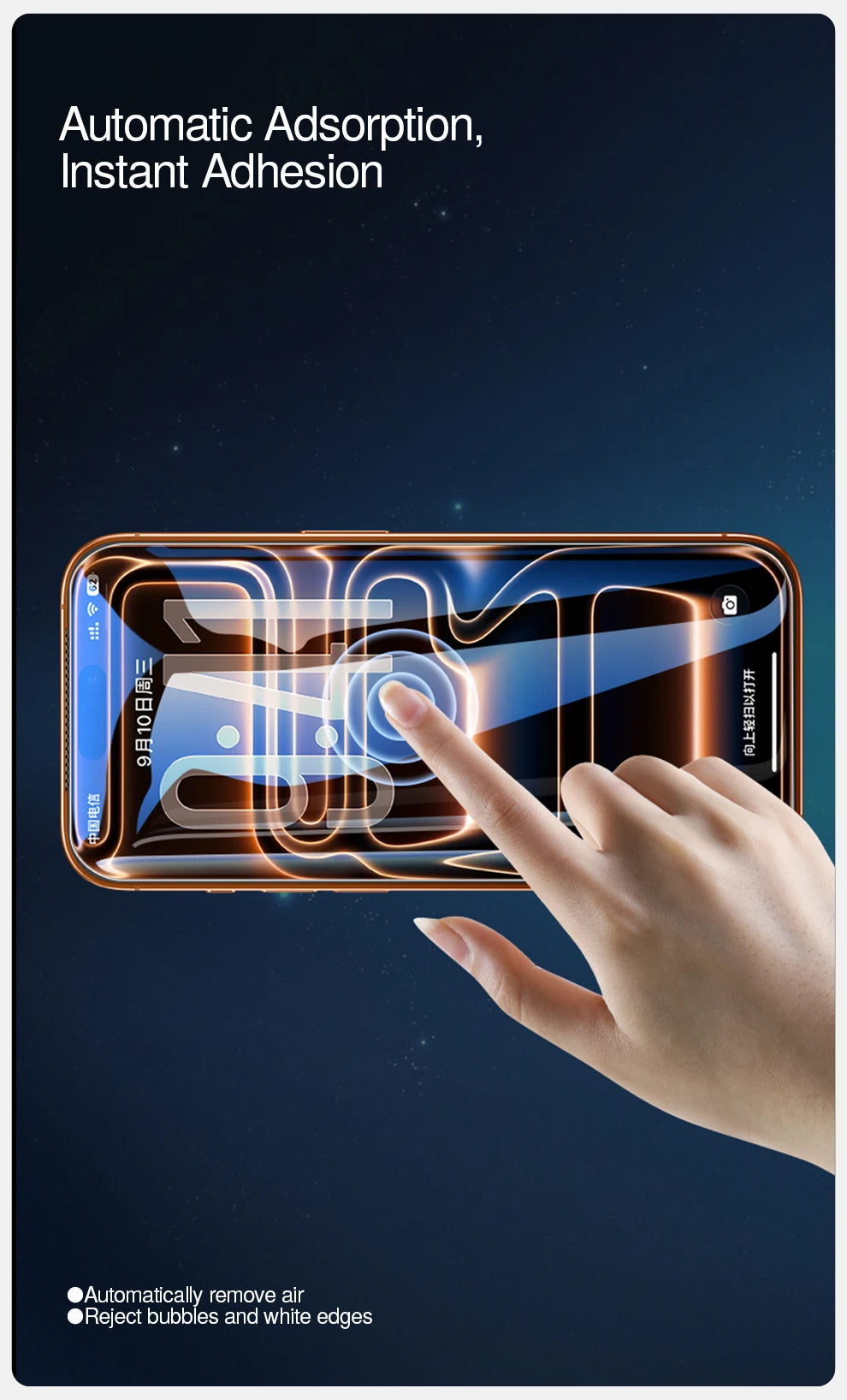 SmartDevil HD Tempered Glass Film for iPhone 17 ProMax Privacy Screen Protector for iPhone 17Air 17Pro 16Pro 16 Anti-fingerprint
