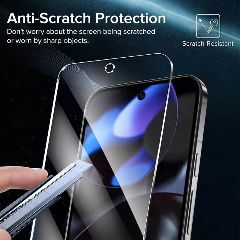 Fingerprint unlock Glass for Pixel 9 Pro 10 8A 9A 10A 7A 8 Pro Screen Protector Pixel 9 Pro XL Tempered Glass for Google Pixel 9 Image secondaire du produit