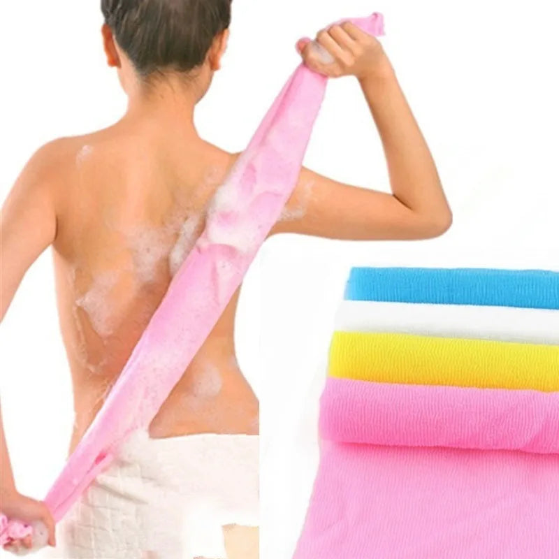 1pc Japanese Body Wash Towel Beauty Skin Exfoliating Cloth Washcloth Nylon Bath Towel Skin Polishing Towel Body Back Scrubber Secondary image