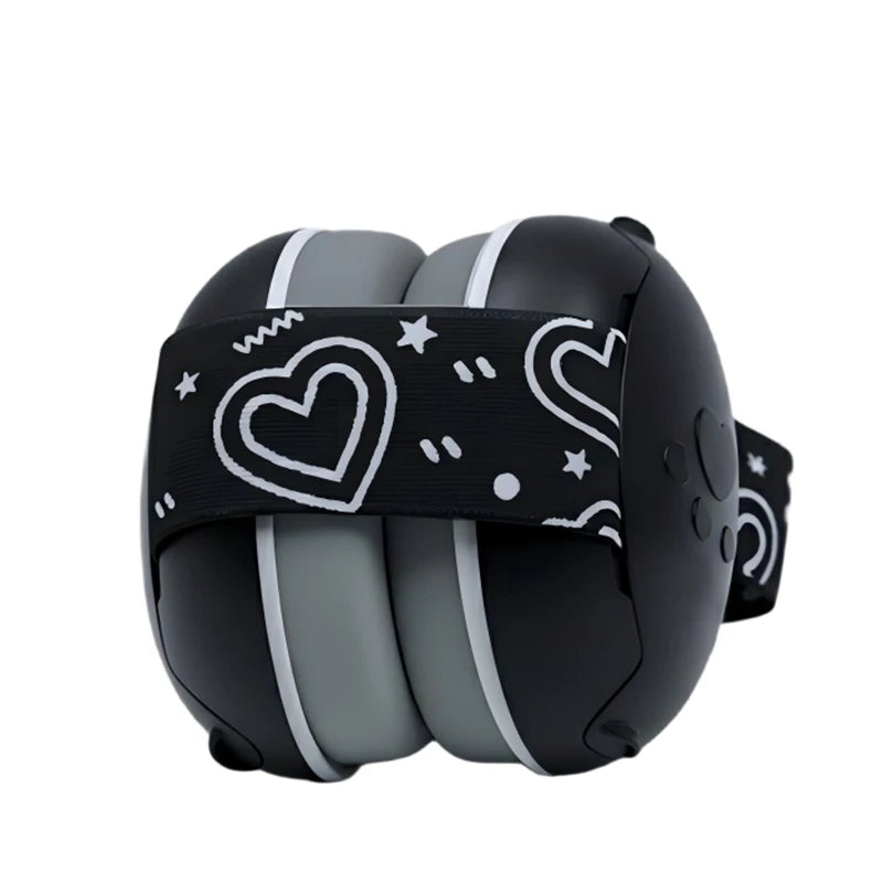 Baby Ear Protection for Babies Toddlers Elastic Noise Reduction Earmuffs Baby Headphones Against Hearing Damage Improves Sleep