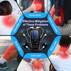 Ems Eletric Muscle Stimulator Therapy High-Frequency Tens Muscle Stimulator Physiotherapy Pulse Body Massager Slimming Machine