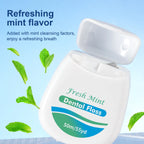 6/3/1 pcsWhite Box Mint Dental Floss Roll - Cleaning Oral Tools - Dental Floss Stick Adult Home Set - Cleaning Interdental Brush