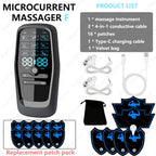 Ems Eletric Muscle Stimulator Therapy High-Frequency Tens Muscle Stimulator Physiotherapy Pulse Body Massager Slimming Machine