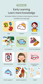 Toy Cell Phone Educational Toys Cellphone Baby Kid Educational Toy Phone Mobile Phone Model Toy for Children Birthday Xmas Gift