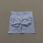 HISTELLO Impacts Shorts 4.5" Women Fitness Sports Biker Shorts Low Waist Gym Short Workout Scrunch Butt Yoga Seamless Leggings