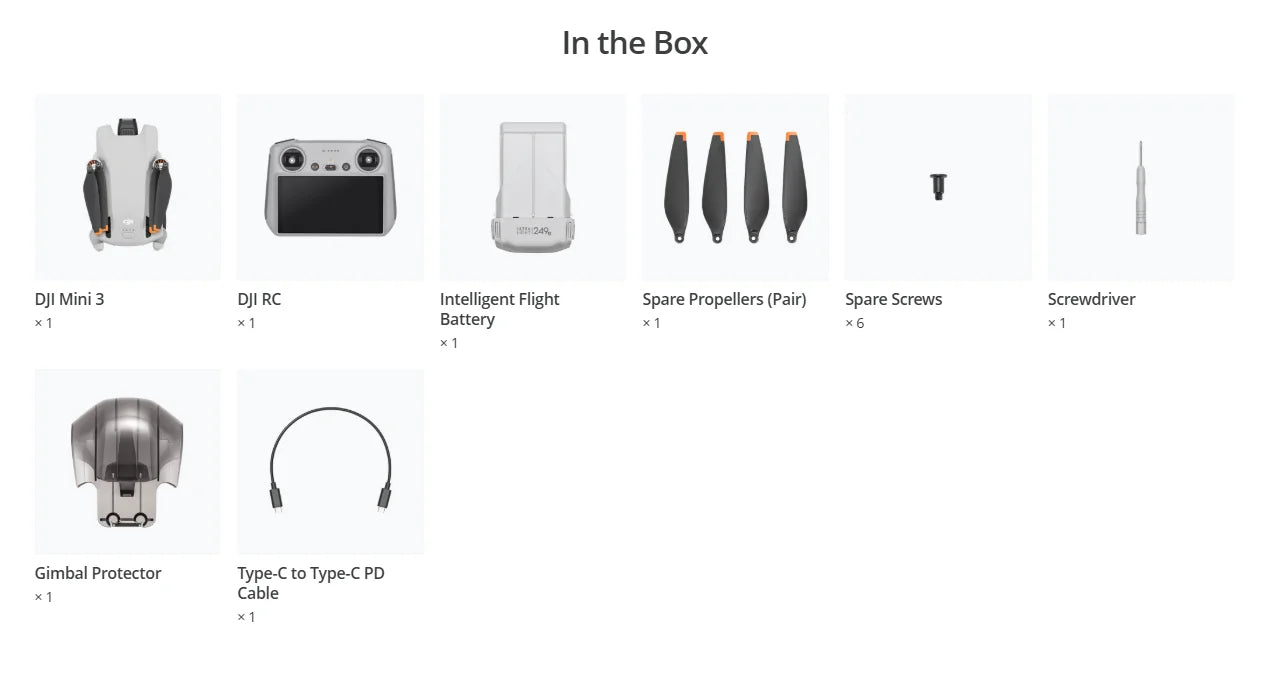 [EU STOCK] DJI Mini 3 Lightweight and Foldable Mini Camera Drone with 4K HDR Video 38 min Flight Time Real Vertical Shooting New Original C0