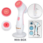 NEW Cleansing Brush Sonic Nu Face Rotating Cleansing Brush Galvanica Facial Spa System Can Deeply Clean and Remove Blackheads