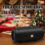 TG534 Portable Wireless Stereo Speaker With Dual Speakers, TWS Stereo Hands-Free Call/FM/TF Card/U Disk, Connect Mobile Phone/Ta