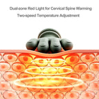 Electric Shiatsu Neck Shoulder Back Massager Finger Pressure Deep Kneading Muscle Relaxation for Stress Relief